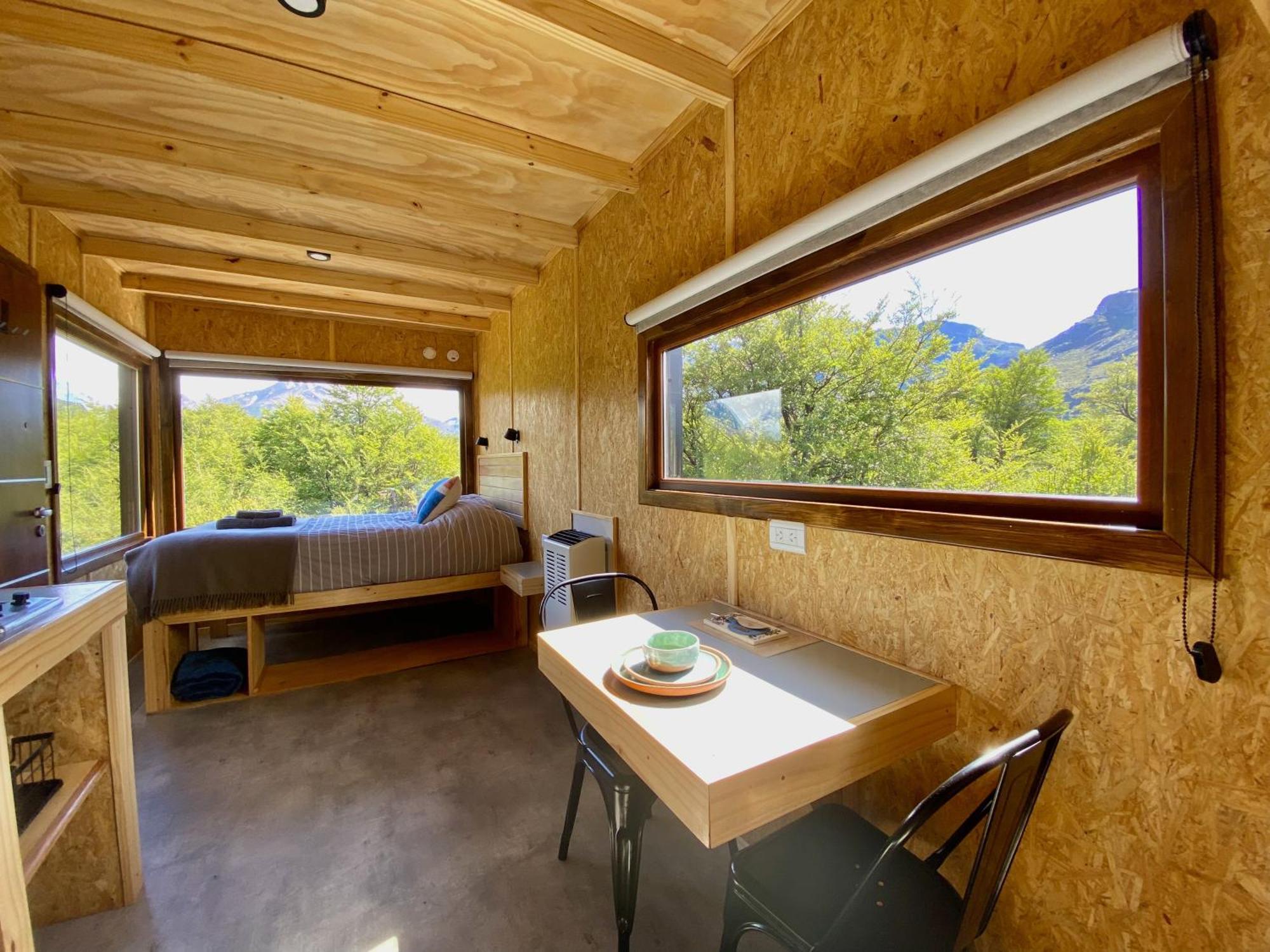 Cerro Electrico - Off The Grid Tiny Houses إل تشالتين المظهر الخارجي الصورة