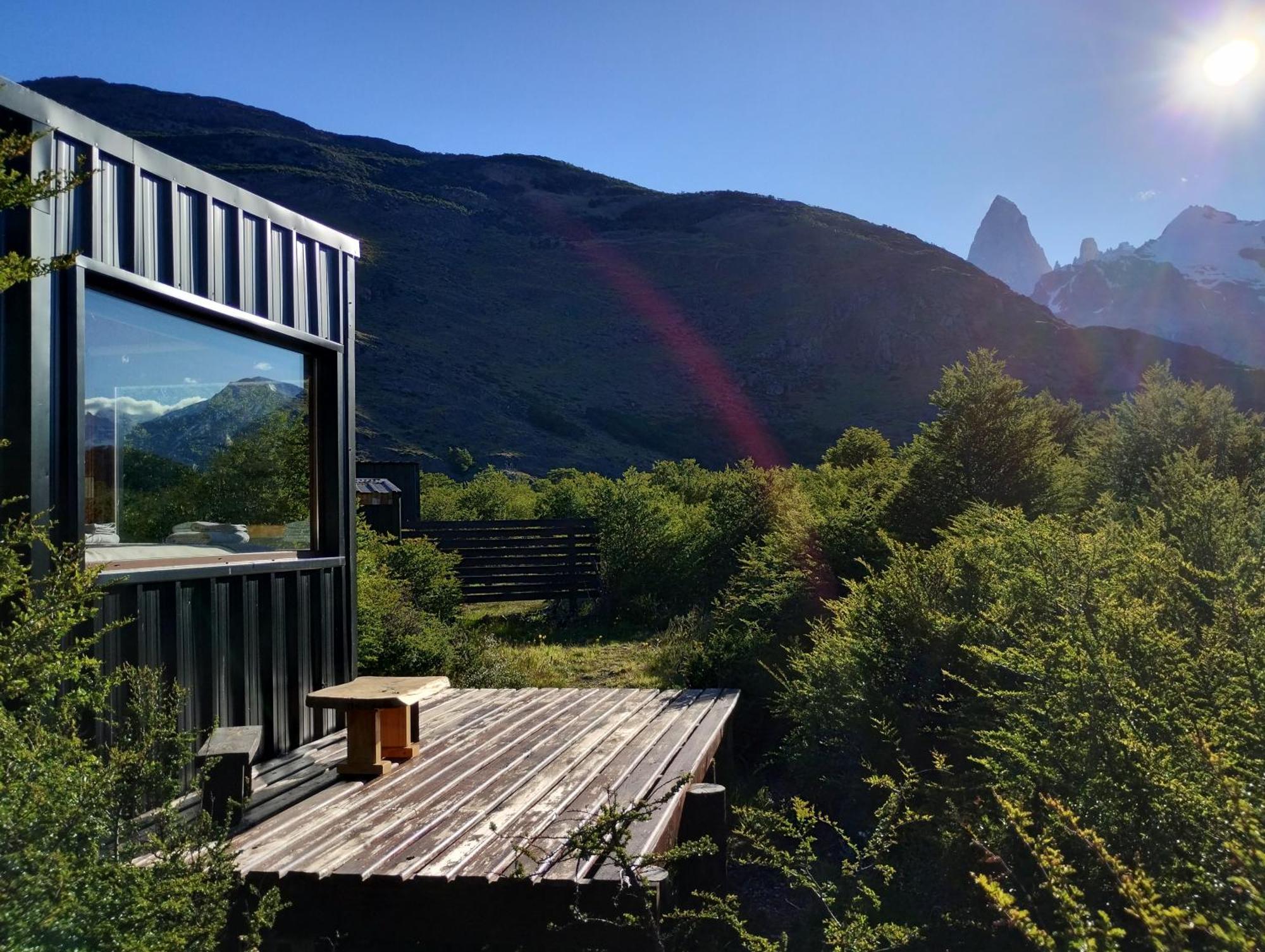 Cerro Electrico - Off The Grid Tiny Houses إل تشالتين المظهر الخارجي الصورة
